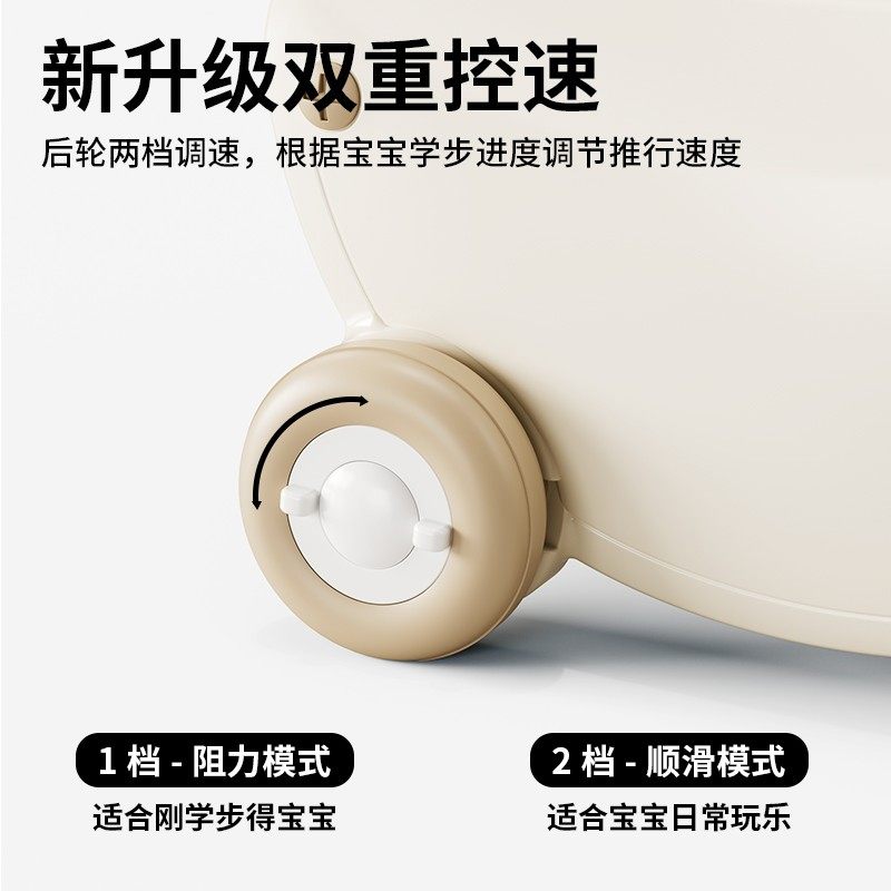 Baby Soul婴儿学步收纳车手推车多功能防o型腿宝宝学走路周岁礼物,淘宝优惠券,粉丝福利购,淘宝优惠卷