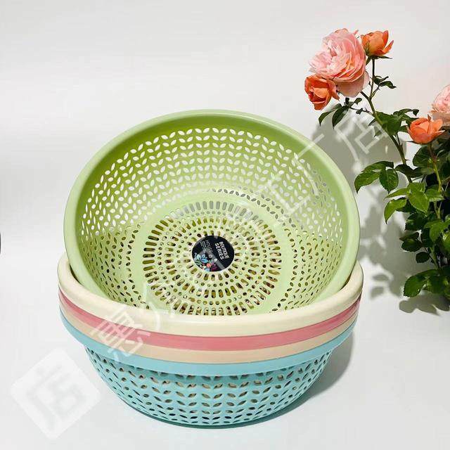 【拍一发五】30cm洗菜篮清洗沥水篮生活耐用多功能筐【颜色随机】,淘宝优惠券,粉丝福利购,淘宝优惠卷