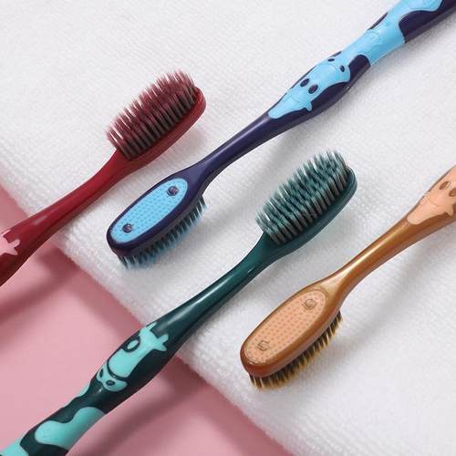 三笑美洁  独立包装高密火山丝软毛牙刷 - 图1