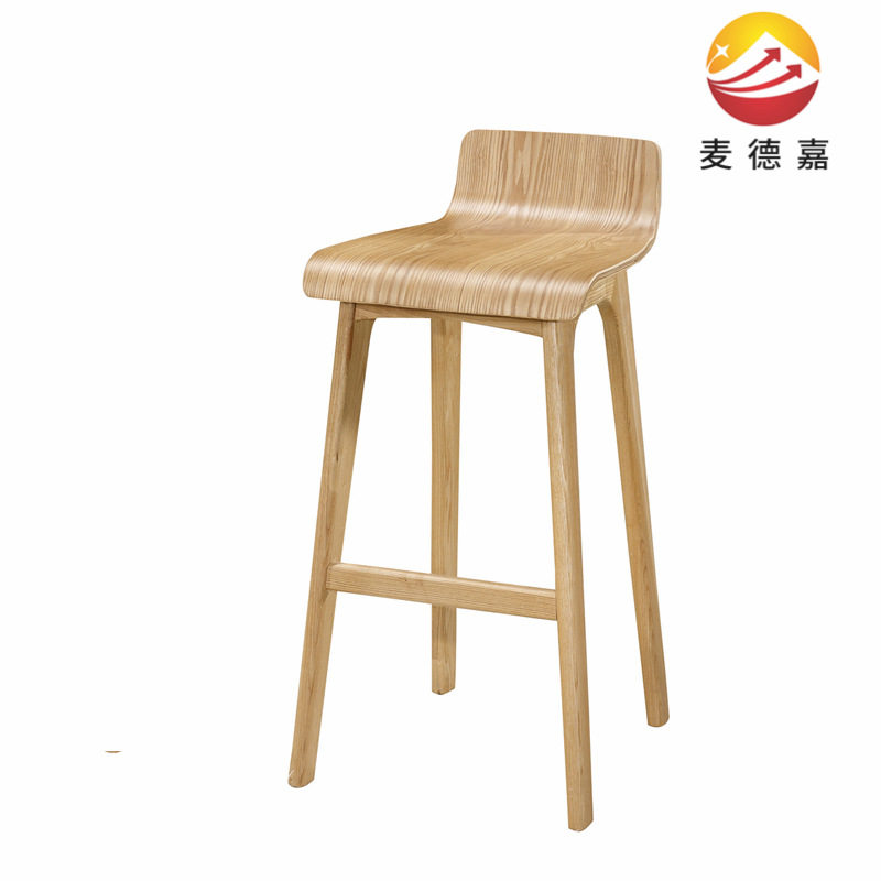 厂家现货高吧凳咖啡厅木色吧台桌椅甜品店快餐店简约实木高吧椅,淘宝优惠券,粉丝福利购,淘宝优惠卷