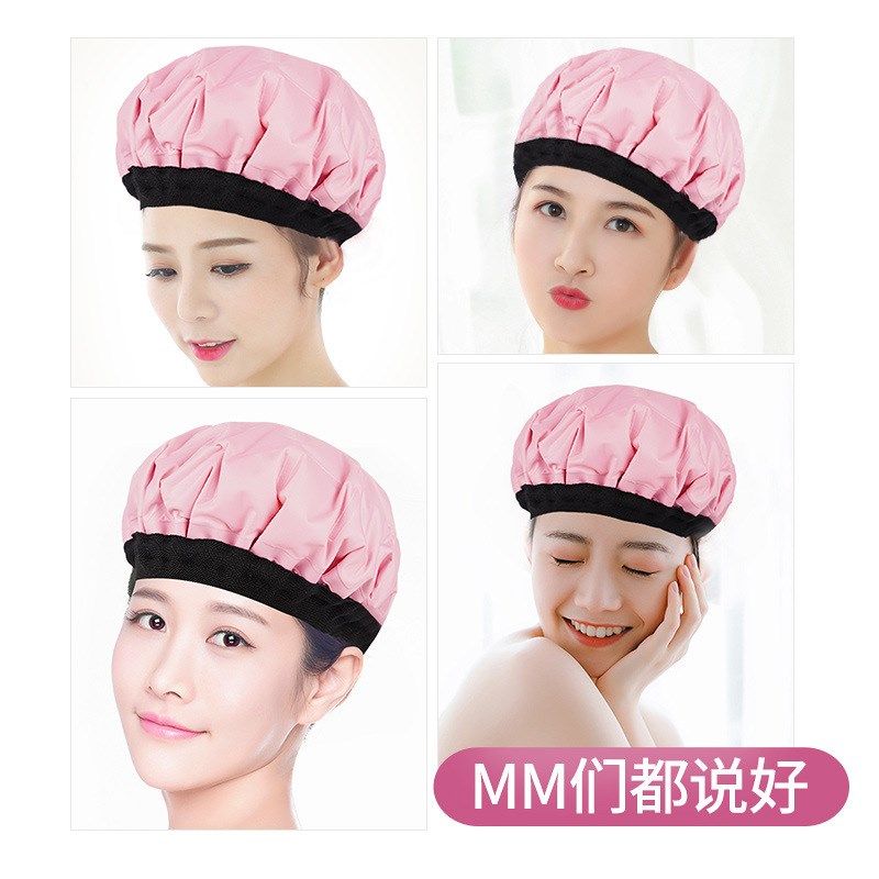 韩国不插电发膜蒸汽帽头发护理烫染专用加热焗油帽家用的护发浴帽,淘宝优惠券,粉丝福利购,淘宝优惠卷