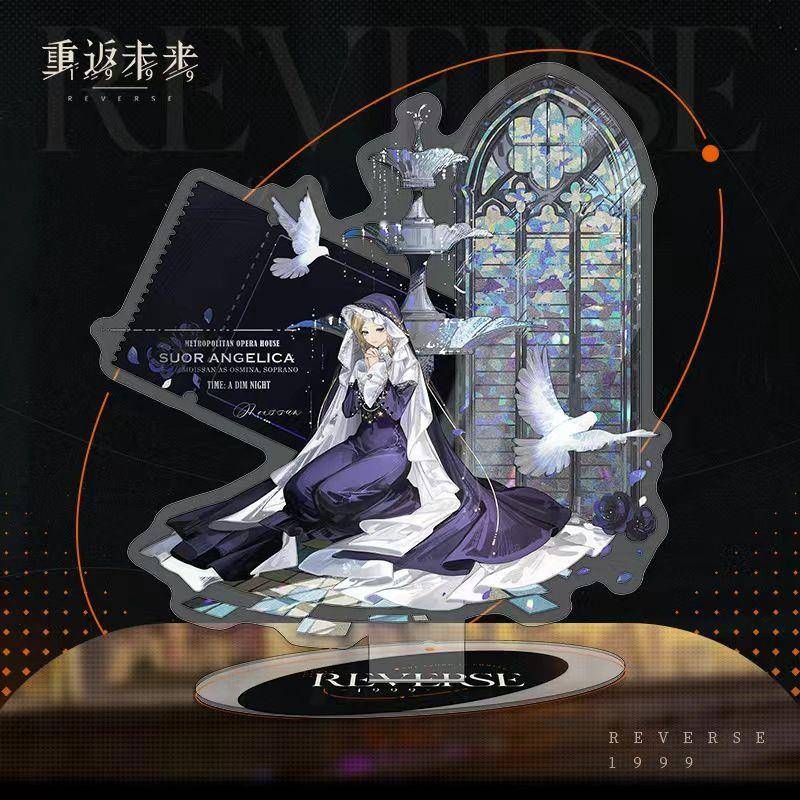 1999重返周边立牌葛天37曲娘牙仙洁西卡鬃毛X二次元动漫游戏摆件 - 图2