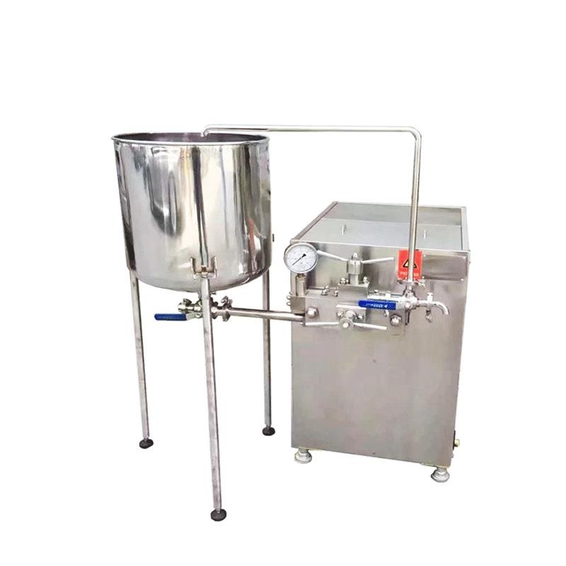 顶派高压均质机实验室牛奶冰激凌果汁饮料豆浆酸奶工业高剪切均质 - 图1