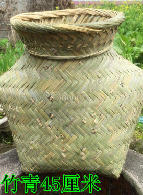 纯手工竹编竹笼 茶叶采摘竹笼适用于鱼笼与工艺调色竹编