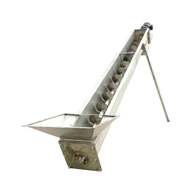 U-type stainless steel screw conveyor lift