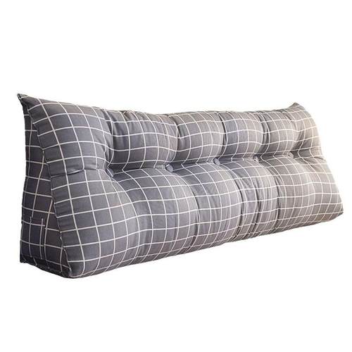 可拆洗床头靠垫大靠背榻榻米沙发靠枕护腰枕三角靠垫抱枕家居软饰 - 图3