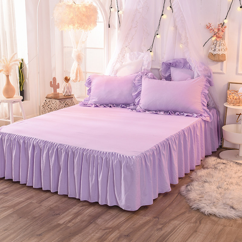 席梦思床罩床裙式床套单件防尘保护套1.5米1N.8m床单床垫床笠防滑,淘宝优惠券,粉丝福利购,淘宝优惠卷