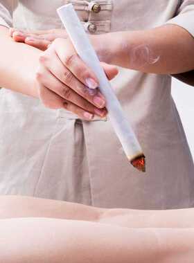艾大侠艾条艾柱十年陈年艾灸条艾草条熏家用蕲艾条 直营