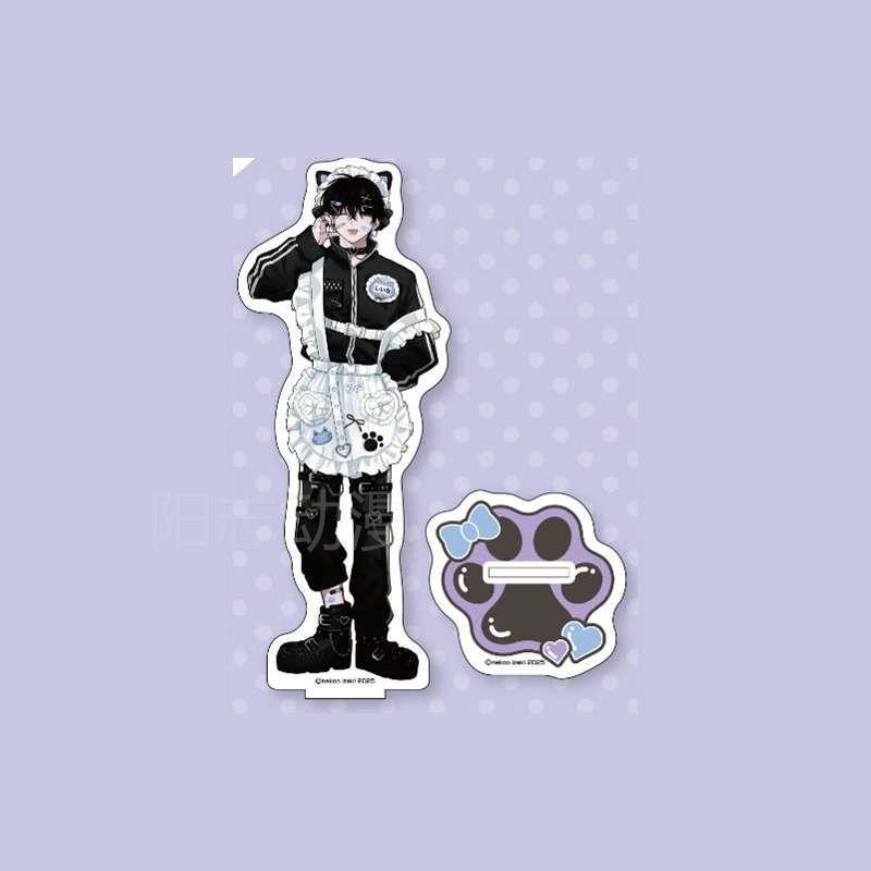 渣男椎名前辈舔狗男佐佐木君 亚和克力立牌 - 图3