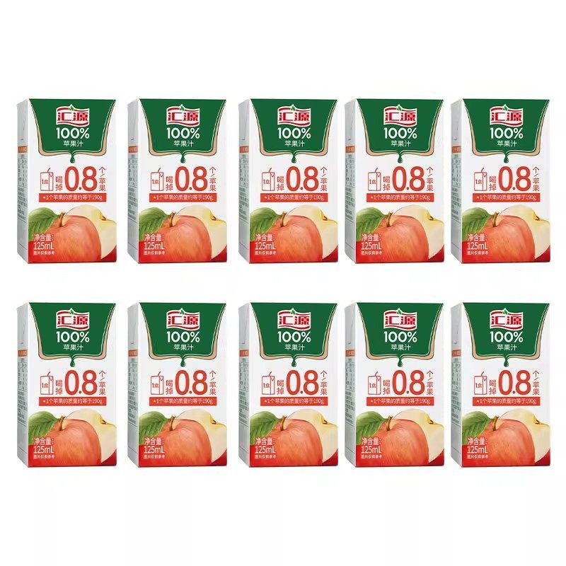 汇源苹果汁果汁饮料无添加浓缩复合果汁聚会送礼整箱散装,淘宝优惠券,粉丝福利购,淘宝优惠卷