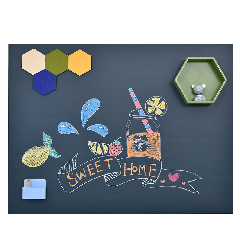 海若双层磁性黑板贴墙贴白板儿童涂鸦墙环保磁力黑板贴画板写字板家用办公教学加厚黑板贴磁性墙贴定制厂家,淘宝优惠券,粉丝福利购,淘宝优惠卷