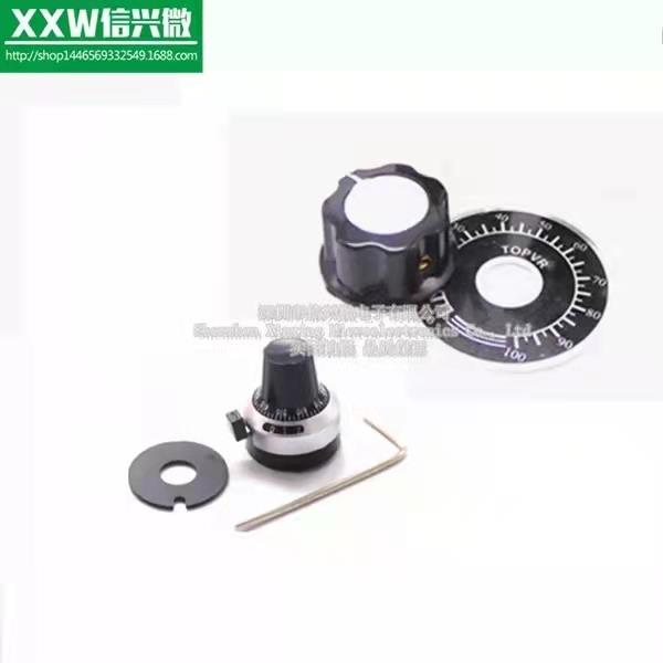 精密绕线电位器534-1-1 100R 500R 1K 2K 5K 10K 20K 50 100K多圈 - 图0