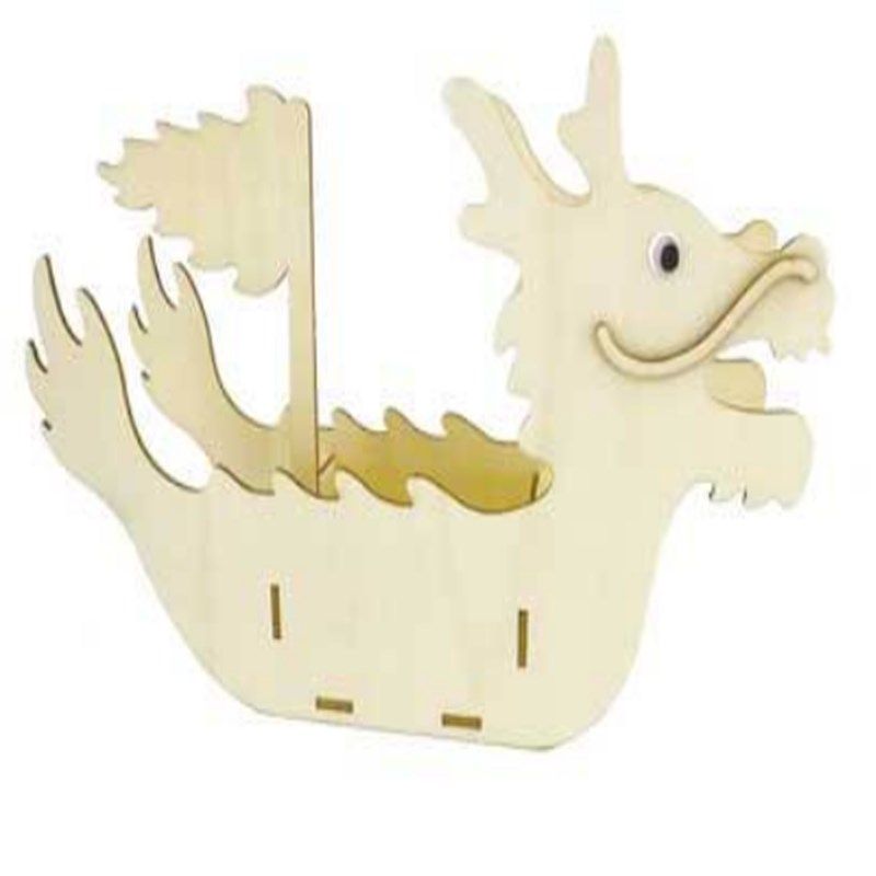 木制工艺品手工木棒木板拼装龙船龙舟军舰航母模型交作业孩子做,淘宝优惠券,粉丝福利购,淘宝优惠卷