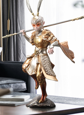 齐天大圣孙悟空摆件客厅电视柜玄关酒柜轻奢家居软装饰品斗战胜佛