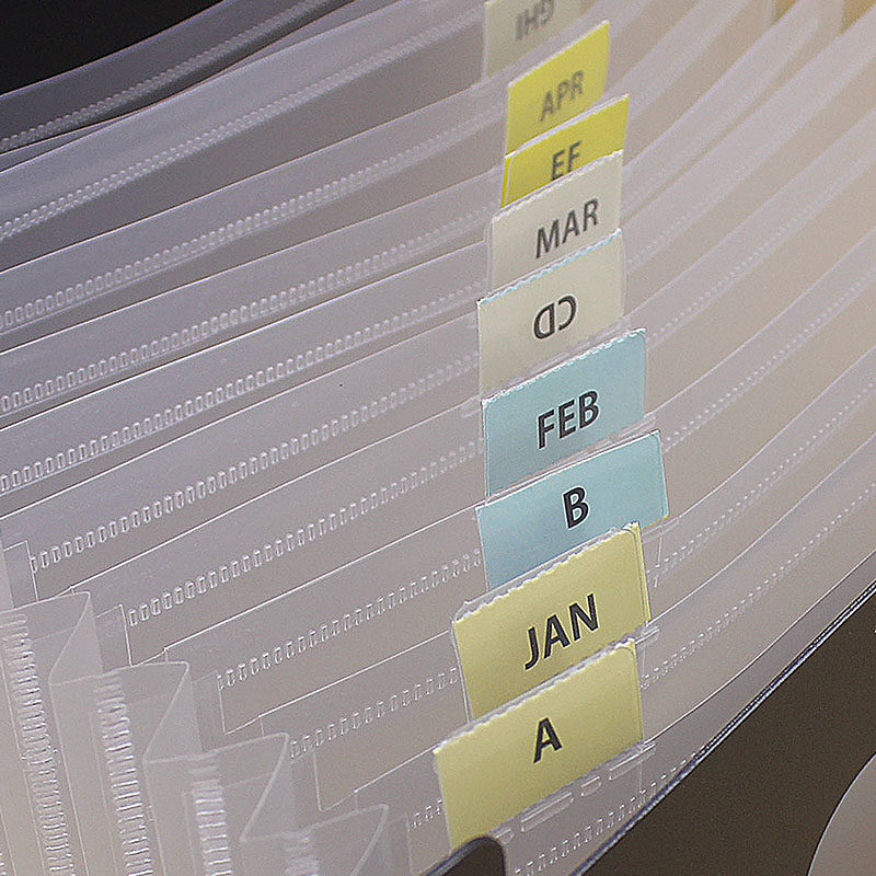 办公用96层文件夹立式多页A4试卷资料收纳袋插页分类风琴包大容量,淘宝优惠券,粉丝福利购,淘宝优惠卷