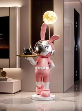 德国兔子落地摆件客厅电