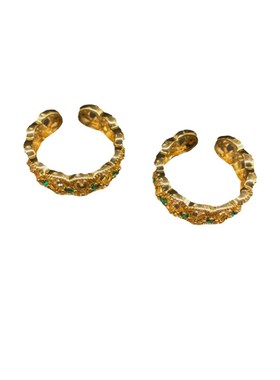 青岛中古 【心之所动】轻奢小众气质款开口戒指网状个性设计款