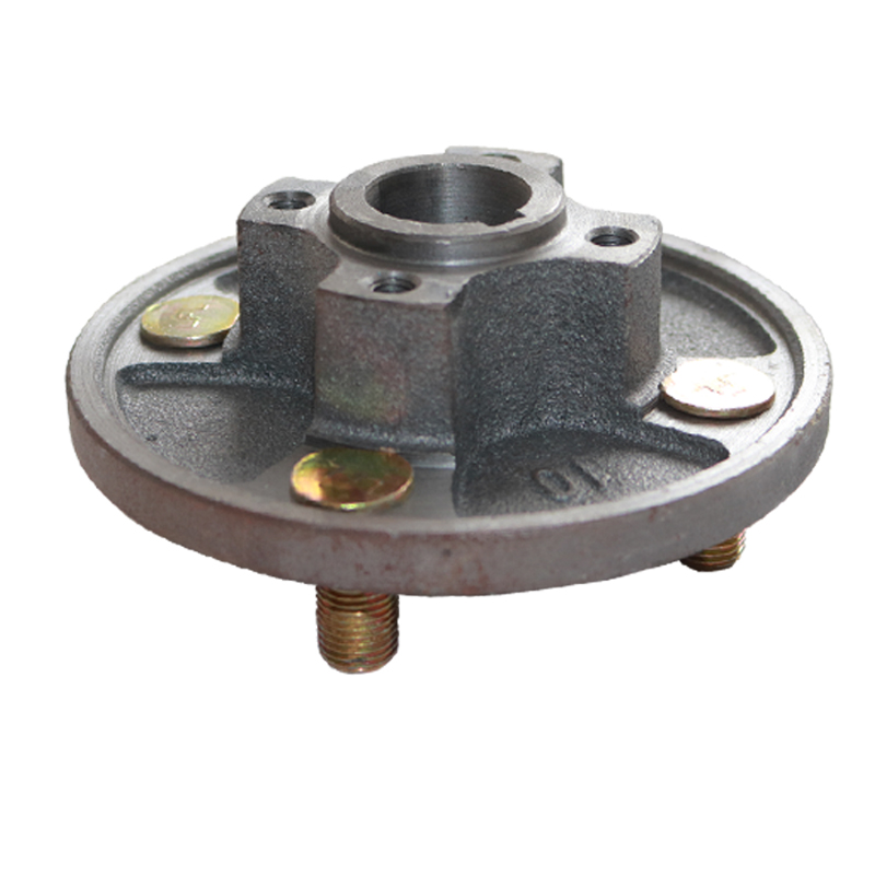 电动三轮车四轮车碟刹锅130碟刹盘底座205 206半轴后桥轴头法兰 - 图3