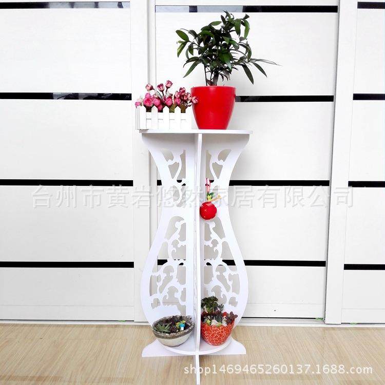 卧室花架多层简约现代白色落地花几欧式客厅花盆架子直销,淘宝优惠券,粉丝福利购,淘宝优惠卷