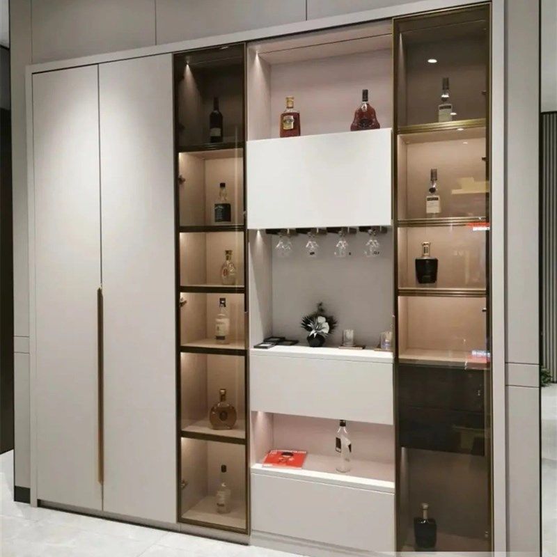 全屋定制入户鞋柜储物收纳柜酒柜客厅柜子玻璃装饰柜环保材质,淘宝优惠券,粉丝福利购,淘宝优惠卷