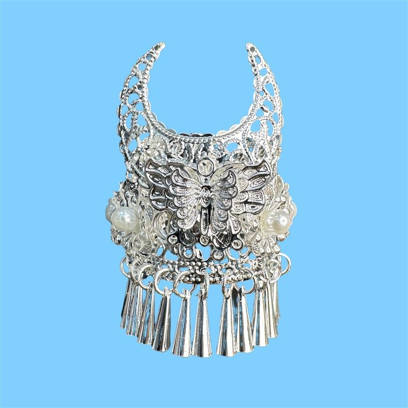 贵州千户苗寨文创苗族娃娃头饰diy模型玩偶配饰小帽子衣服,淘宝优惠券,粉丝福利购,淘宝优惠卷