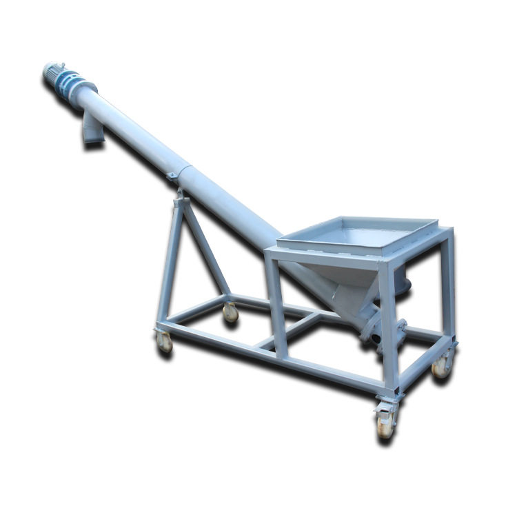 小型不锈钢螺旋输送上料机水泥干粉颗粒工业用管式绞龙螺杆上料机,淘宝优惠券,粉丝福利购,淘宝优惠卷