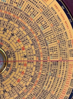 谛听道罗盘9寸阳10寸金锁玉关详高精度山解地宅专业综合罗盘