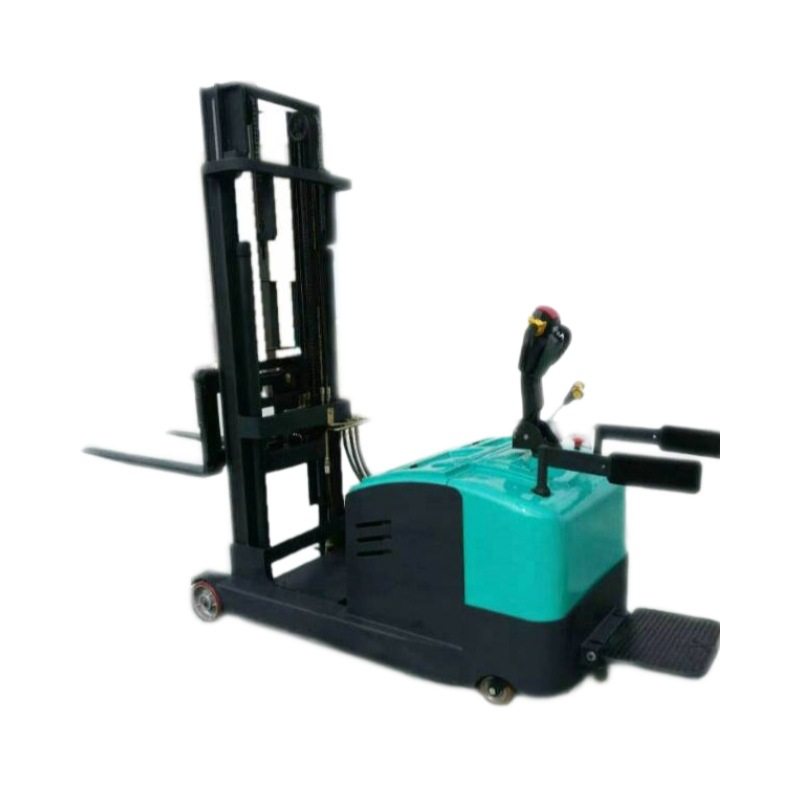 半电动液压堆高车  推拉行走 全电动双油缸升降 堆高码垛作业台车,淘宝优惠券,粉丝福利购,淘宝优惠卷