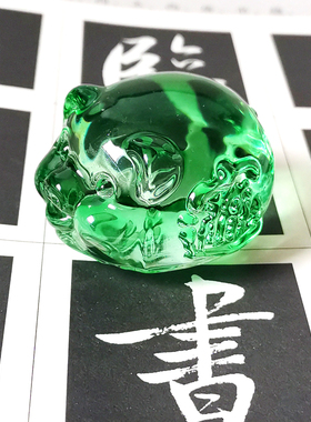 创意家居饰品摆件水晶猪可爱客厅玄关摆设乔迁新居水晶礼品开业