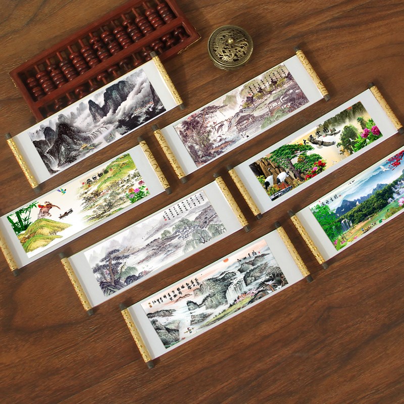 文创博物馆十大名画冰箱贴国画山水图江山多娇中国风创意冰箱贴 - 图1