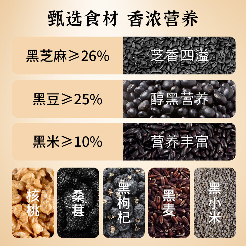 阿宝乐黑芝麻黑豆黑养粉980g礼盒装五黑粉谷物营养早代餐粉冲饮品,淘宝优惠券,粉丝福利购,淘宝优惠卷