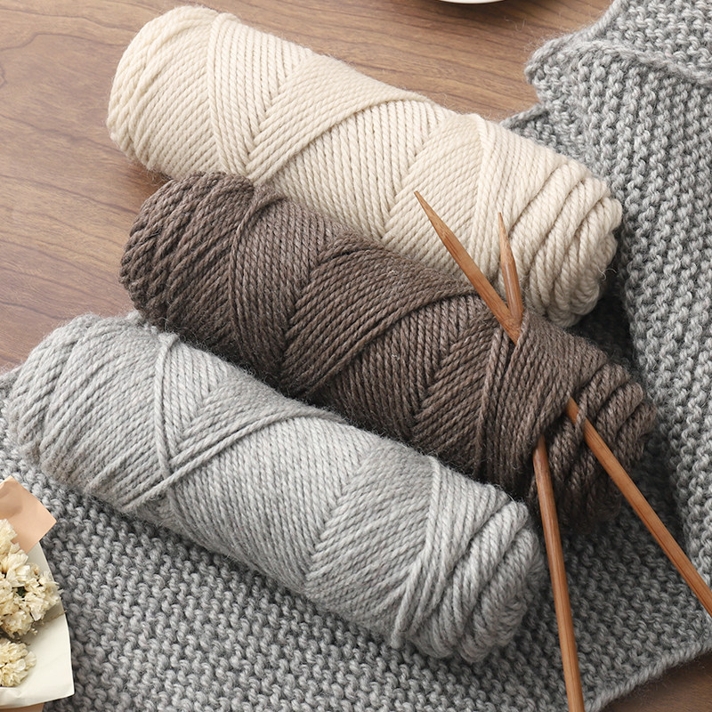 棒针羊毛线中粗线澳洲美利奴手工DIY编织外套毛衣围巾帽子毛线团,淘宝优惠券,粉丝福利购,淘宝优惠卷