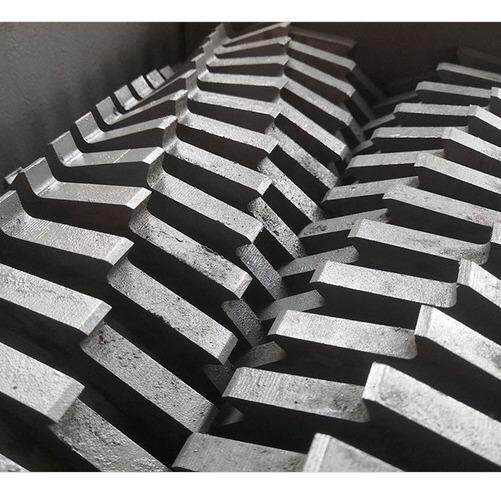 Large shredder chassis scrap metal shredder knife box single and double shaft crusher chassis fast delivery