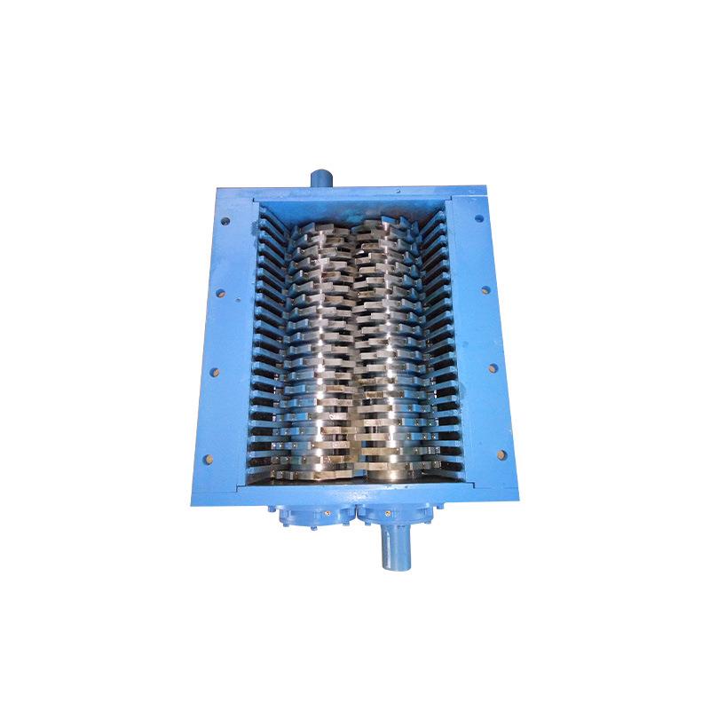 Single and double shaft shredder chassis wood plastic metal domestic waste rubber food kitchen waste