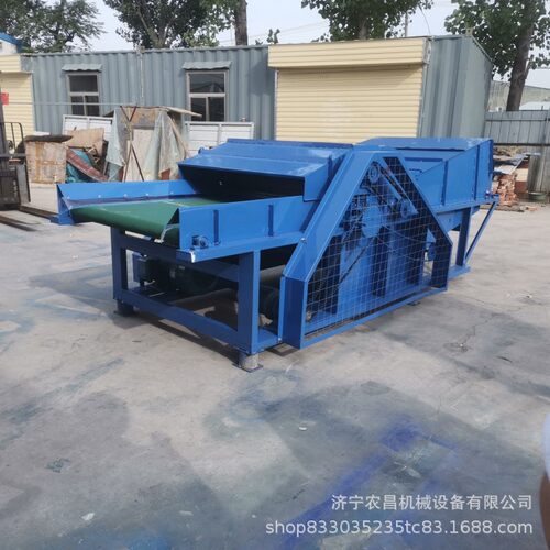 中空涤纶短纤维开松机 絮棉纺纱原料打散机 面膜边角料开散设备 - 图1