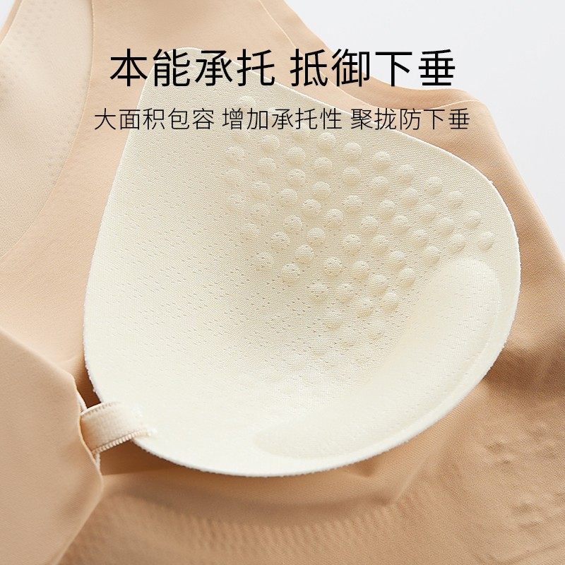 买一送一运动美背大胸显小收副乳防下垂调整型无痕聚拢内衣穿搭-图2