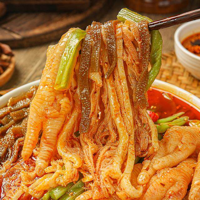 芭东集方便即食麻辣冷吃无骨鸡爪+冷吃千层肚+魔芋爆肚+贡菜四拼,淘宝优惠券,粉丝福利购,淘宝优惠卷