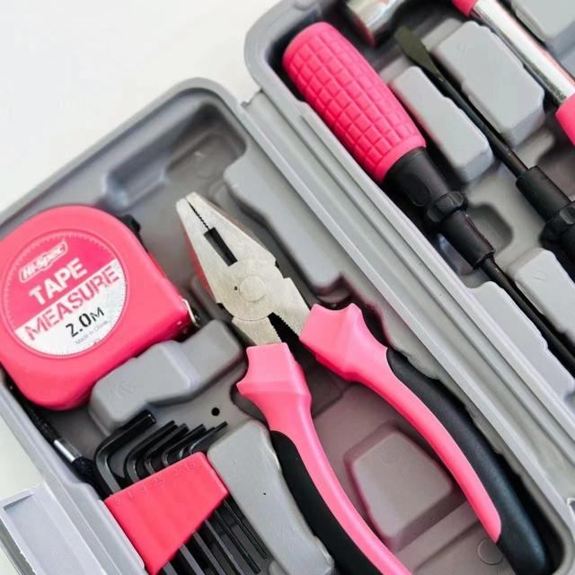 家用工具箱套装五金内六角扳手螺丝刀钳子大全日常家庭维修组合套 - 图2