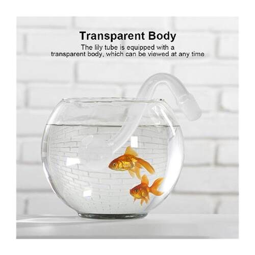 1pcs Lily Pipe Fish Tank 14mm Freshwater Aquarium Glass - 图3