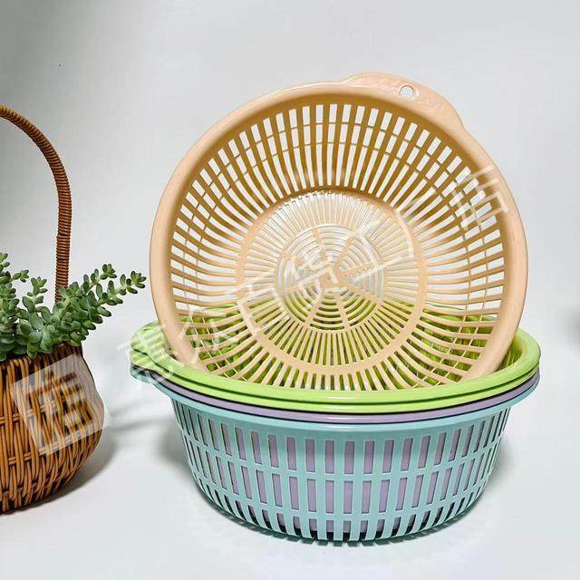 【拍一发五】30cm洗菜篮清洗沥水篮生活耐用多功能筐【颜色随机】,淘宝优惠券,粉丝福利购,淘宝优惠卷