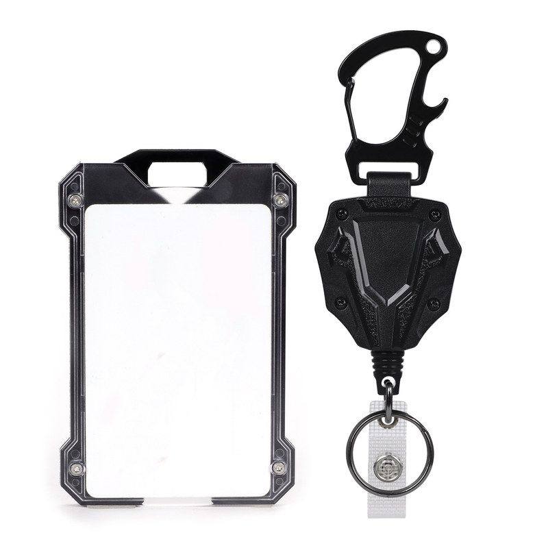 高回弹易拉得卡套防丢加长线钢丝绳证件卡可伸缩钥匙扣拉绳易拉扣,淘宝优惠券,粉丝福利购,淘宝优惠卷