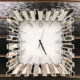 Ilovet decorative shaped clock wall clock