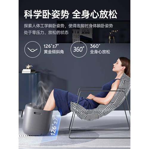 德国凯伦诗杀菌足浴器全自动泡脚桶恒温加热电动按摩洗脚盆足浴盆 - 图0