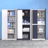 Electronic safe cabinet steel password file cabinet archive room information filing cabinet office thickened double section safe