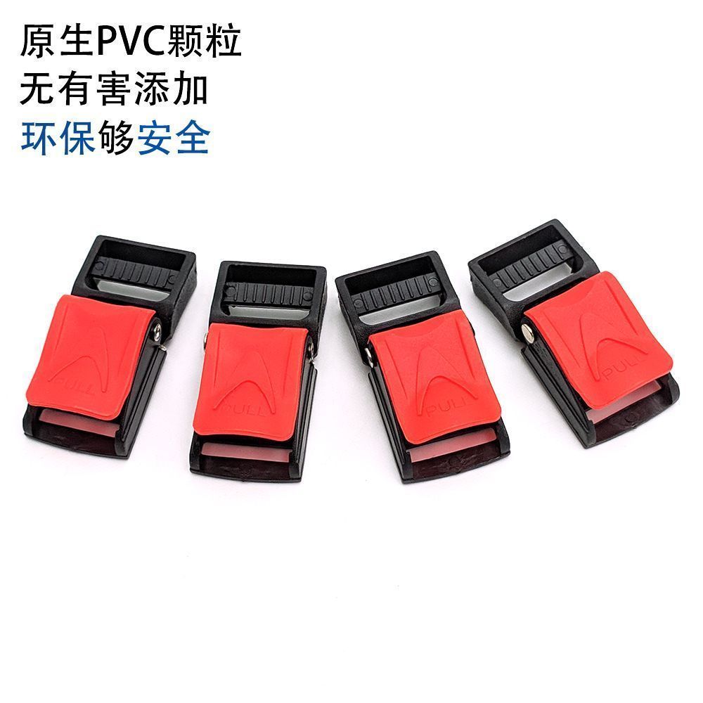 Universal three-section chin buckle for electric motorcycle helmet