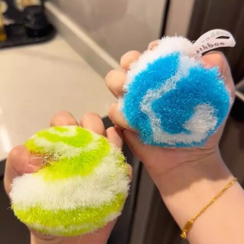 【超强清洁球】卫生间台面清洁刷软毛刷洗手盆水龙头刷盘子多功能 - 图2