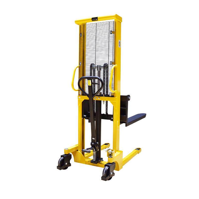 手动液压堆高车轻型升降叉车仓库手推升高车1吨2吨电动升高叉车,淘宝优惠券,粉丝福利购,淘宝优惠卷