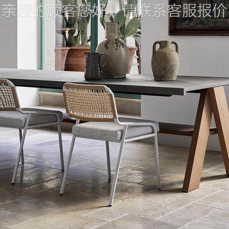 户外桌椅庭院花水藤椅现代简约防外别墅室阳台藤编休闲餐园椅0860,淘宝优惠券,粉丝福利购,淘宝优惠卷