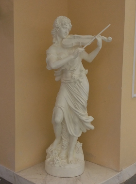 大型落地玻璃钢雕塑户外庭院花园欧式人物摆件艺术品雕像音乐人