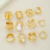 Fanmuti Pearl Open Adjustment Ring for Women